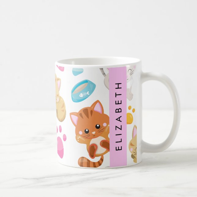 Mug Motif De Chats, Chats Mignons, Kitty, Paws, Votre  (Droite)