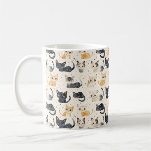 Mug Motif de chats étranges