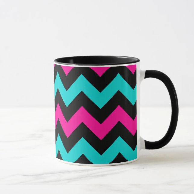 Mug Motif de chevron mignon et tendance (Droite)