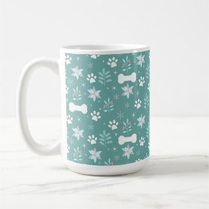 Mug Motif de chiens et d'os de vacances
