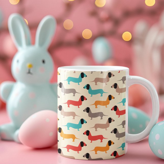 Mug Motif de chiens multicolores (mugs and cups)