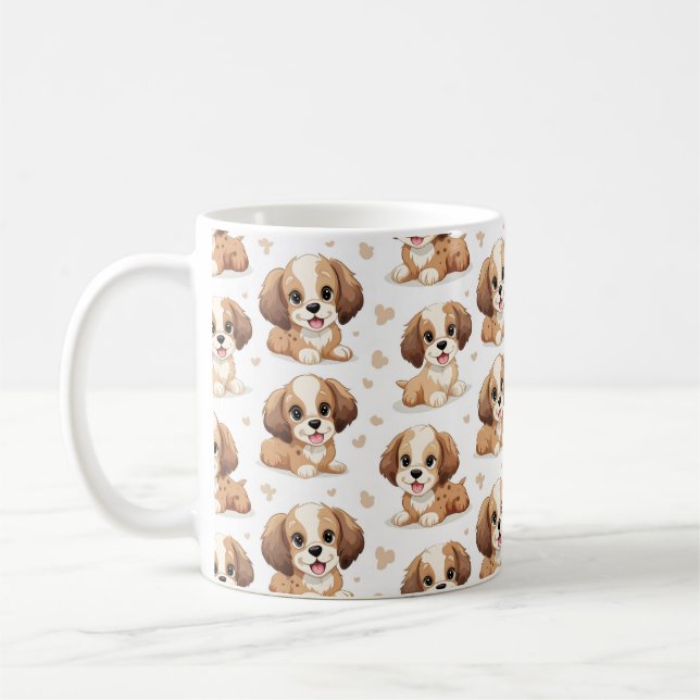 Mug Motif de chiot (Gauche)