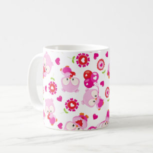 Mug Motif De Chouettes, Chouettes Mignonnes, Chouettes