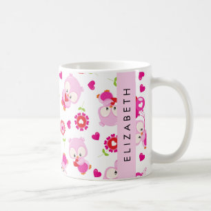Mug Motif De Chouettes, Chouettes Mignonnes, Chouettes