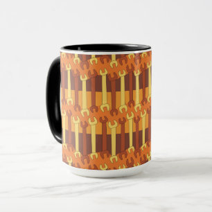 Mug Motif de clé verticale
