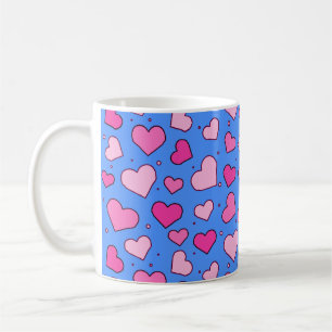 Mug Motif de cœurs