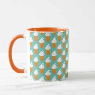 Mug Motif de cône de glace vanille