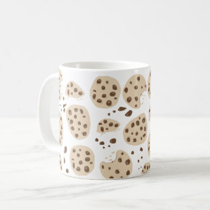 Mug Motif de cookies à puces de chocolat