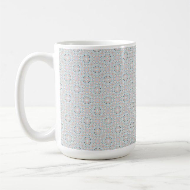 Mug Motif de coquillages en continu (Gauche)