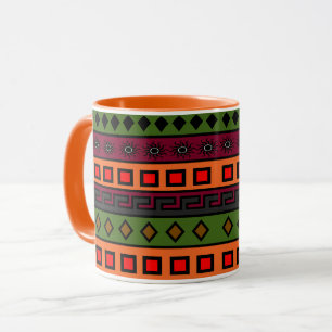 Mug Motif de couleur africaine