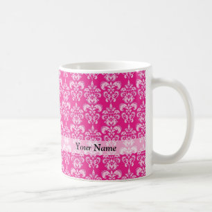 Mug Motif de damassé de roses indien