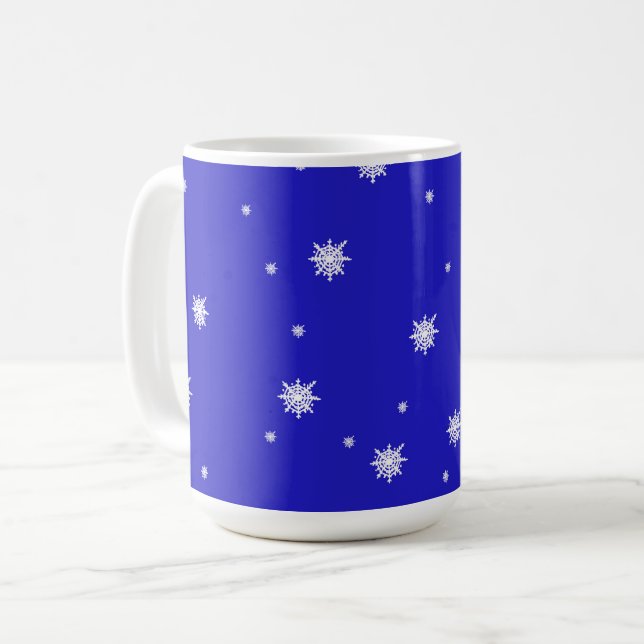Mug Motif de danse Snowflake (Devant gauche)