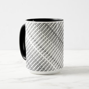 Mug Motif de dessin de flux