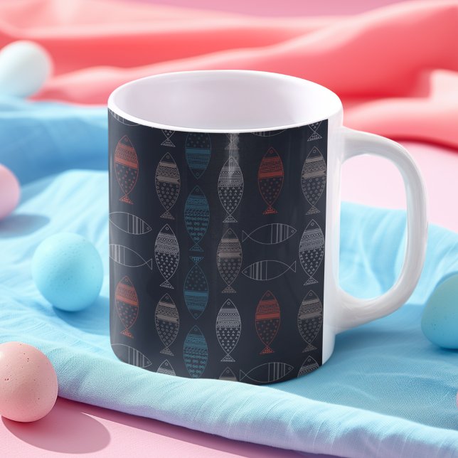 Mug Motif de dessin de poisson (cups and mugs)