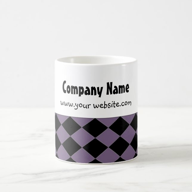 Mug Motif de diamant gras (Centre)