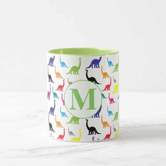 Mug Motif de dinosaure mignon (Centre)