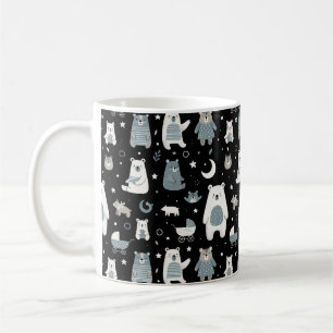 Mug Motif de famille d'ours Whimsical