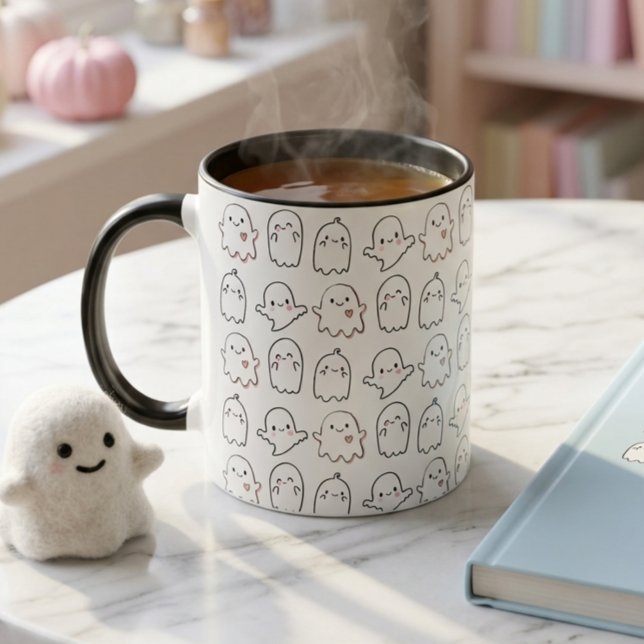 Mug Motif de fantôme amical mignon (Créateur téléchargé)