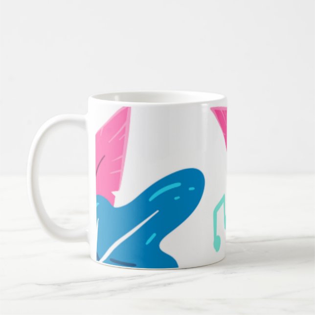 Mug Motif de feuilles époustouflant  (Gauche)