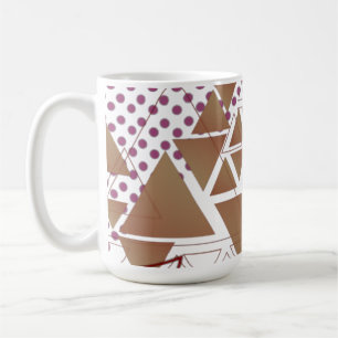 Mug motif de figures géométriques Abstraites