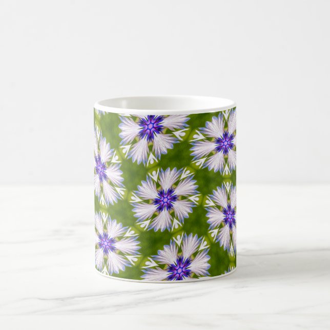 Mug Motif de fleurs blanches (Centre)