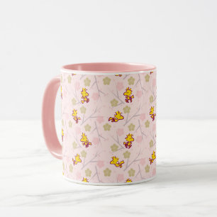 Mug Motif de fleurs de cerisiers roses Woodstock