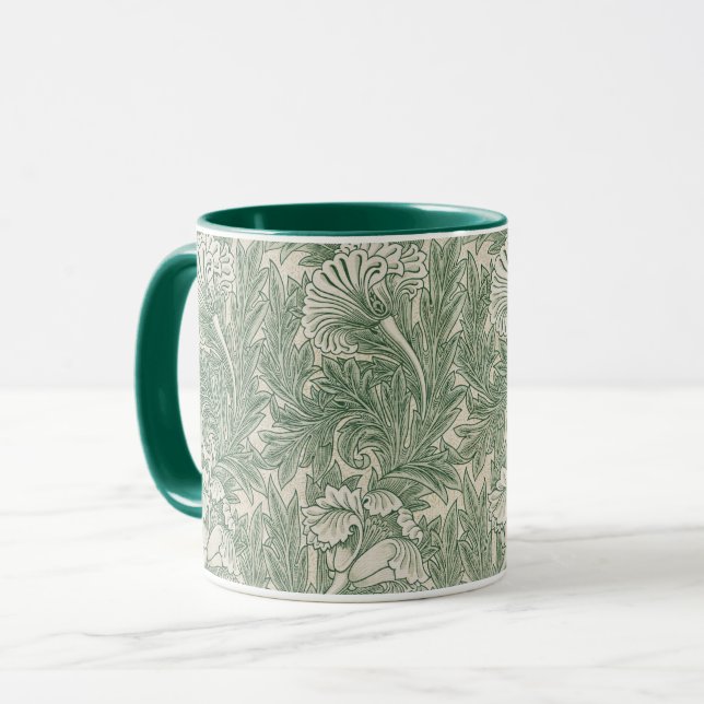 Mug Motif de fleurs, William Morris (Devant gauche)