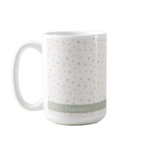 Motif de flocon de neige gris délicieux Nom de Noë