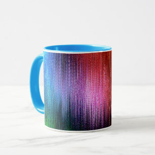 Mug Motif de fond coloré