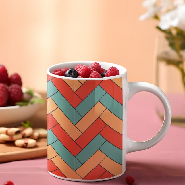 Mug Motif de forme géométrique transparent (Mugs)