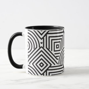 Mug Motif de formes géométriques