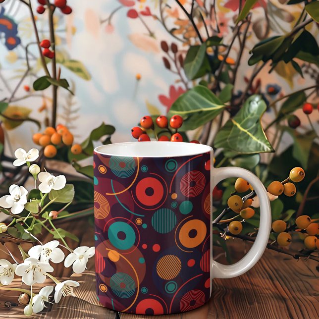 Mug Motif de formes géométriques multicolores (Mugs)