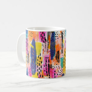 Mug Motif de formes jouées