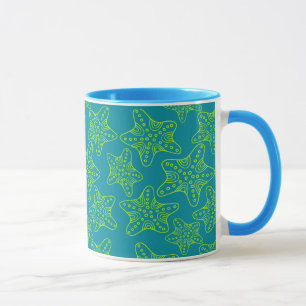 Mug Motif de foule d'étoiles de mer