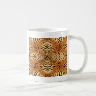 Mug Motif de fourrure de tigre de Kaleidoscope