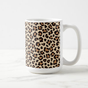 Mug Motif de fourrure léopard