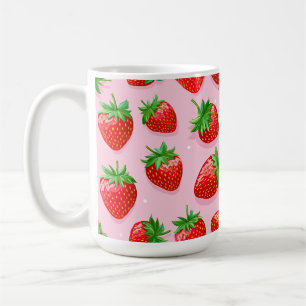 Mug Motif de fraise délicieux délicieuses fraises