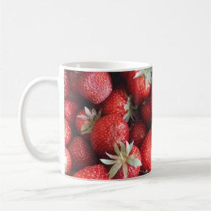 Mug Motif de fraise rouge vibrant appétissant