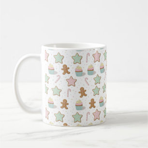 Mug Motif de friandises de boulangerie de Noël