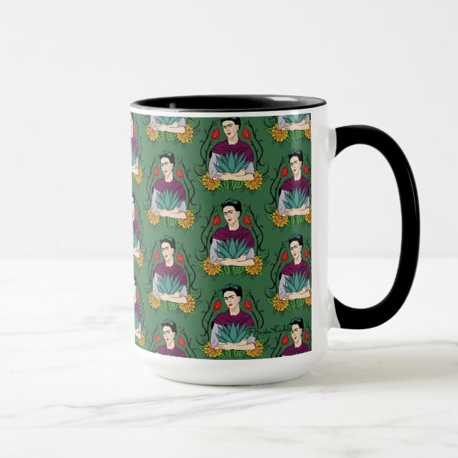 Mug Motif de Frida Kahlo | MI Mexique Lindo (Droite)