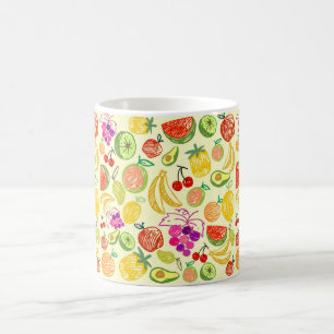 Mug Motif de fruits