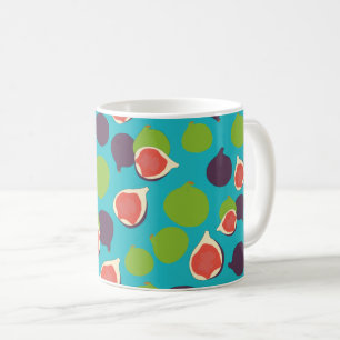 Mug Motif de fruits d'été à la fibre méditerranéenne