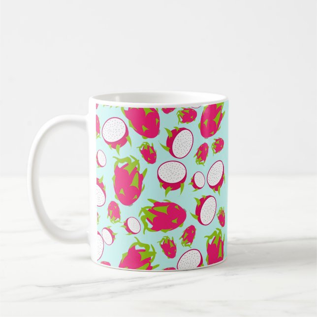 Mug Motif de fruits dragon (Gauche)