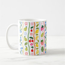 Motif de fruits Nourriture Été Élégant Élégant
