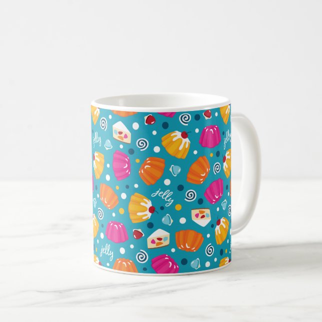 Mug Motif de gelée douce (Devant droit)