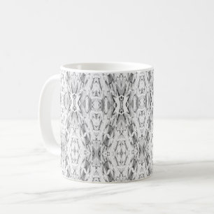Mug Motif de géométrie abstraite gris clair