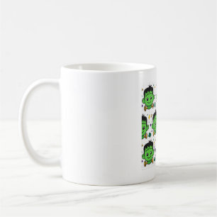 Mug Motif de Halloween avec visage de monstre de Frank