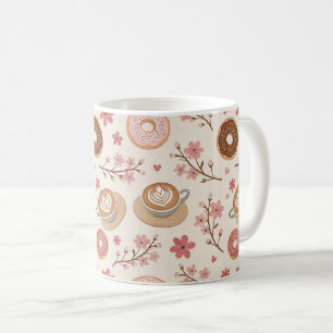 Mug Motif de housse de café Fleur de Cerisier (3)