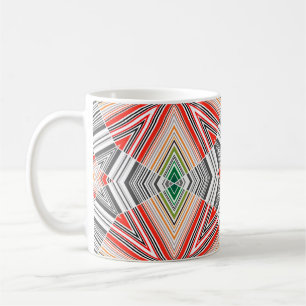 Mug motif de joint rayé Abstrait