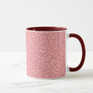 Mug Motif de Kawaii avec les gâteaux mignons